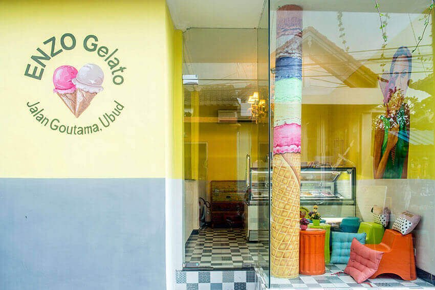 ENZO Gelato Ubud Bali