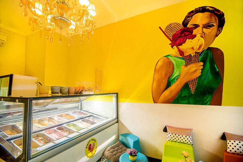 ENZO Gelato Ubud Bali - Corner